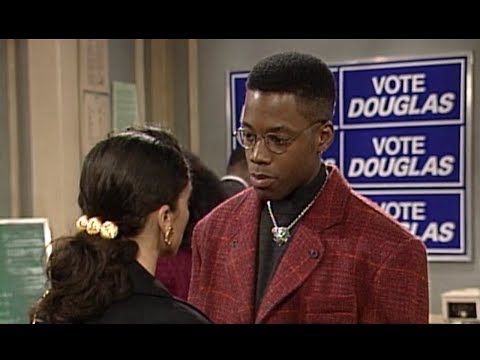 A Different World: 5x19 - Dwayne tells Byron he slept with Whitley