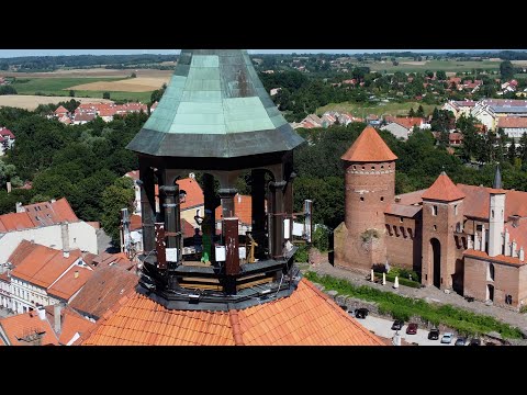 Warmia i Mazury widziane z góry: Reszel [4K]