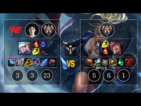 WE Missing Janna vs Sett Sup - KR Challenger Patch 10.10