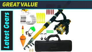 HIONJIN 1.8M Fishing Rod: Amazing Accuracy & Power in a Short Rod Set!