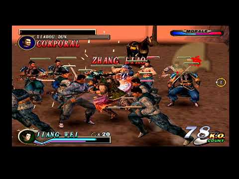 Dynasty Warriors 2 Let's Play! Jiang Wei Walkthrough! Battle of Chang Ban! Hard Battle!