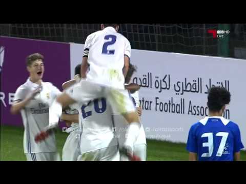 (1 - 0) | REAL MADRID VS ASPIRE ACADEMY - DAY 11