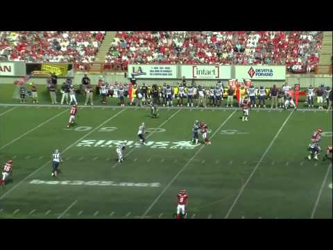 CFL Montreal 31, Calgary 38 - August 27, 2011