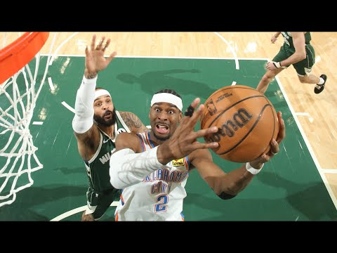 SGA 40 Pts vs Bucks! Giannis Held to 19 Pts!