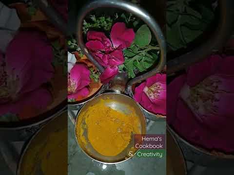 morning puja 🌺🌷🌷🌹🌼🌾 time #flowers #roses #tulsi #pushp #phool