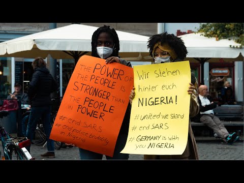 24.10.2020 - 'Solidarität mit Nigeria' - Erfurt