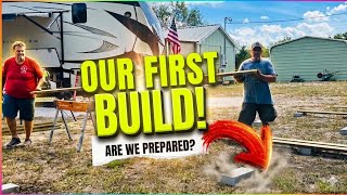 This just got REAL! | First Build | South Texas Living 