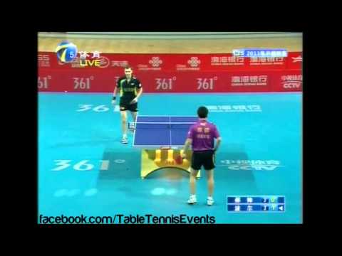 Timo Boll Vs Hao Shuai: Match 4 [Chinese Super League 2013]