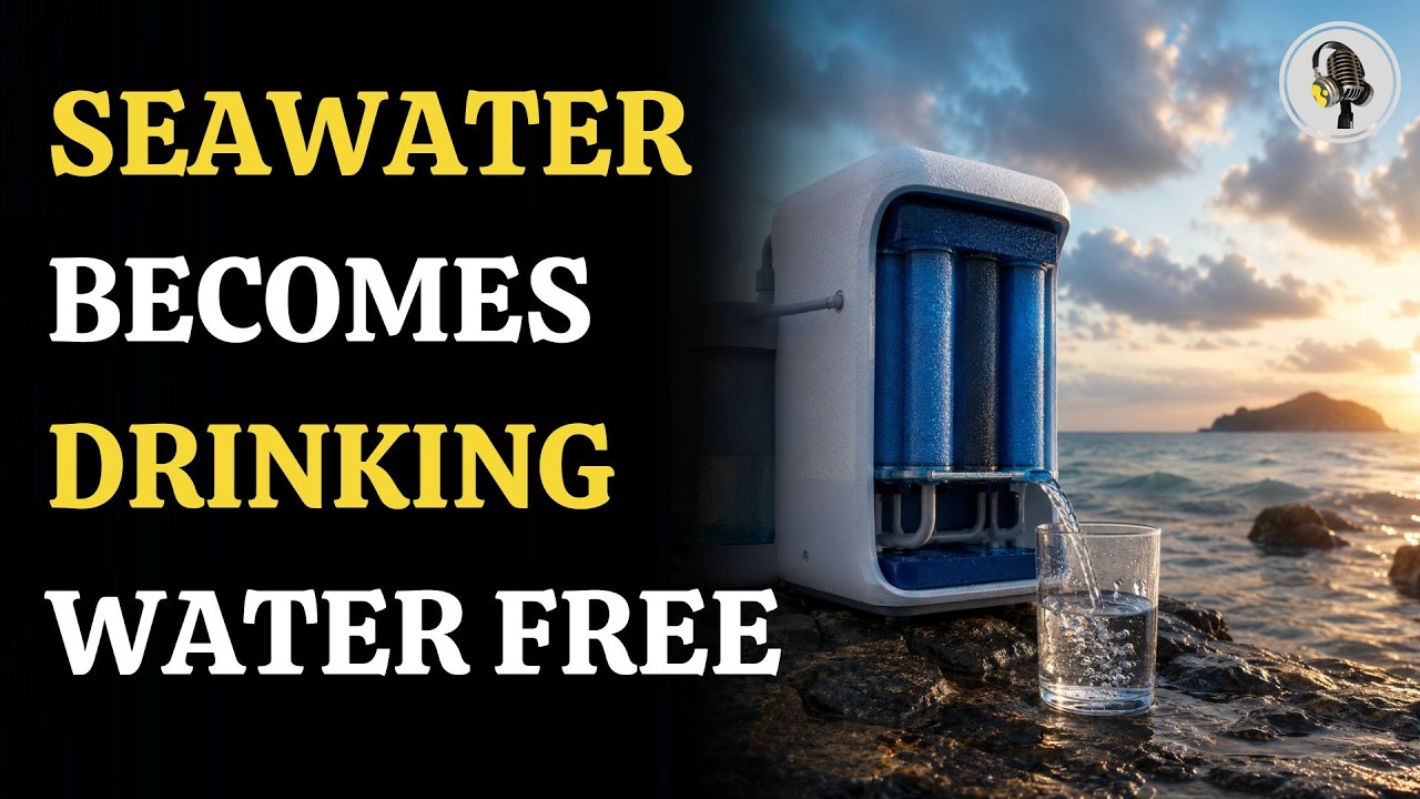Chinese Breakthrough Turns Seawater Into Fresh Water Without Electricity | WION Podcast