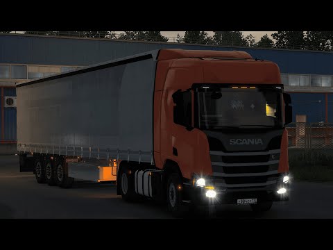 ETS 2 1.54 | Scania R440 | SibirMap | POV NIGHT DRIVING 🌙