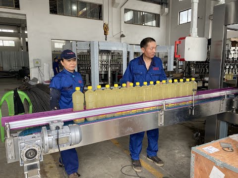 navan machine Bottle Edible Oil Production Line video