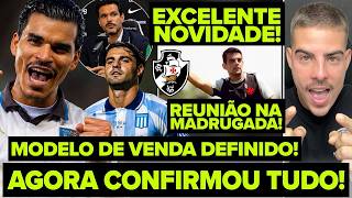 CONFIRMOU TUDO! MADRUGA DECISIVA NO VASCO! REUNIÃO FINAL POR SOSA! DANILO QUER JOGAR NO VASCÃO!