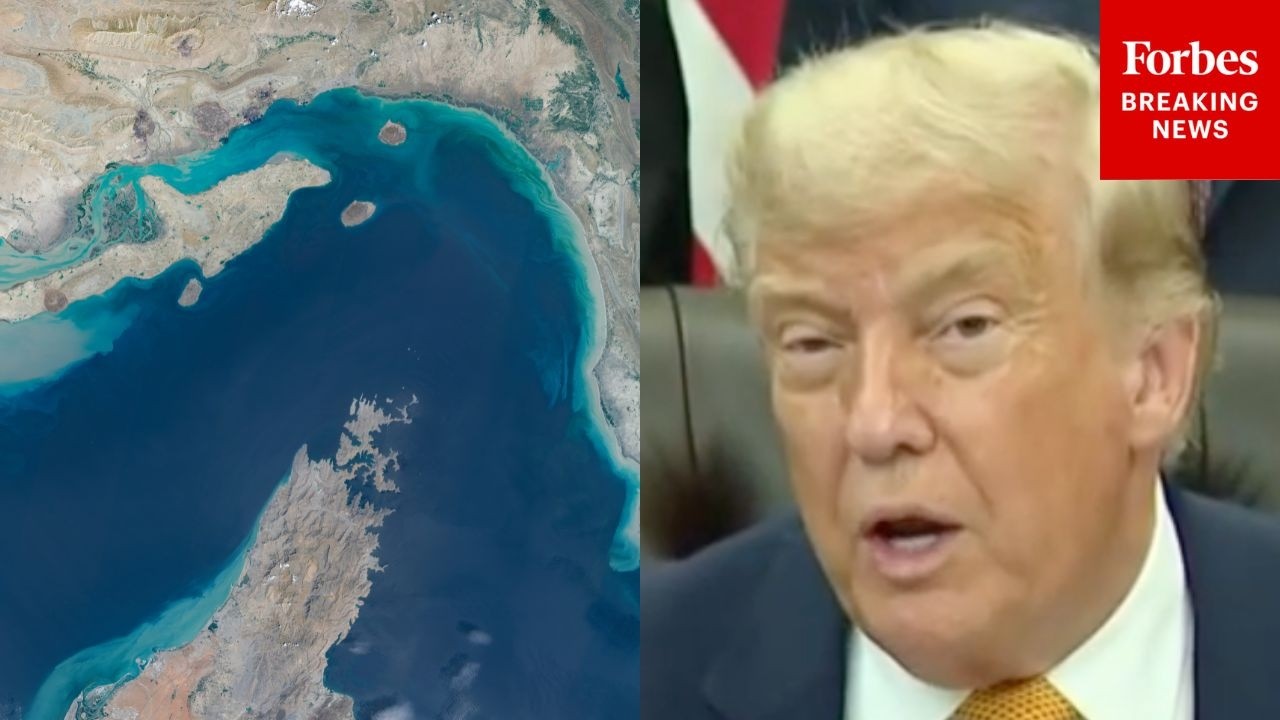 Video | 'The Strait Is Totally Open': Trump Boasts 'Oil Gusher' In Strait Of Hormuz After Deal With Iran