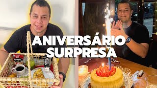Fiz SURPRESA De Aniversário Para o Meu Noivo ❤️ Café da Manhã Especial