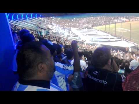 "Recibimiento Racing Vs Puebla â˜† En Avellaneda" Barra: La Guardia Imperial • Club: Racing Club • País: Argentina