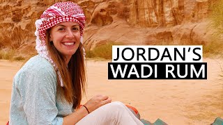 I fell in LOVE with WADI RUM | Desert and Camp Tour