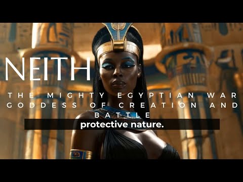 Neith: The Mighty Egyptian War Goddess of Creation and Battle #Neith #EgyptianMythology #WarGoddess