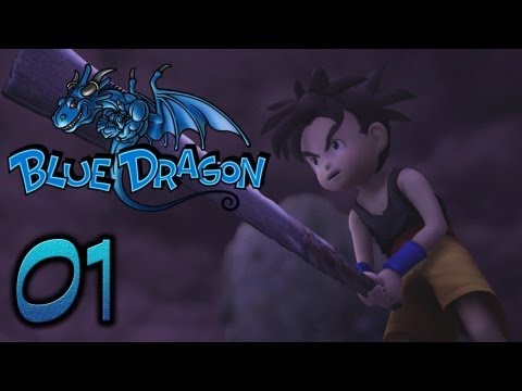 Let's Play Blue Dragon #01 [Deutsch/German] - Violette Wolken