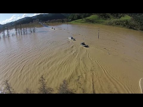 Kaeo Floods Drone footage - 12-07-14