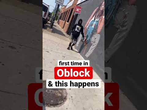 First time in Oblock & this happens in King Von’s mural 😵 #llkv