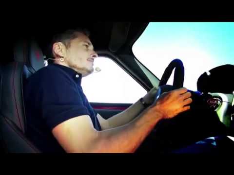 Alfa Romeo 4C Drive with Giancarlo Fisichella in English