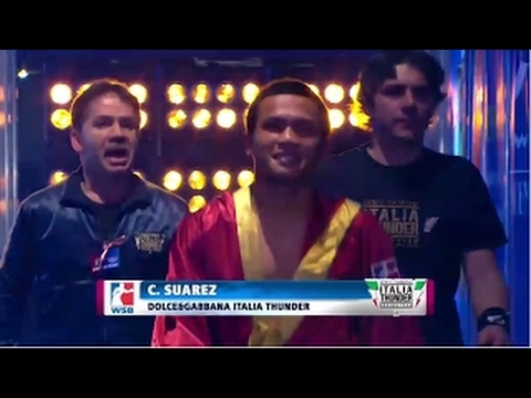 Vasyl Lomachenko vs Charly Suarez | (WORLD SERIES OF BOXING)