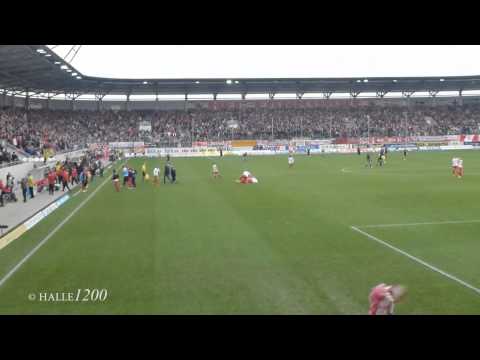 Hallescher FC vs. FC Hansa Rostock (4:3) 33.Spieltag in der 3.Liga mit Lindenhahn-Hammer-Tor