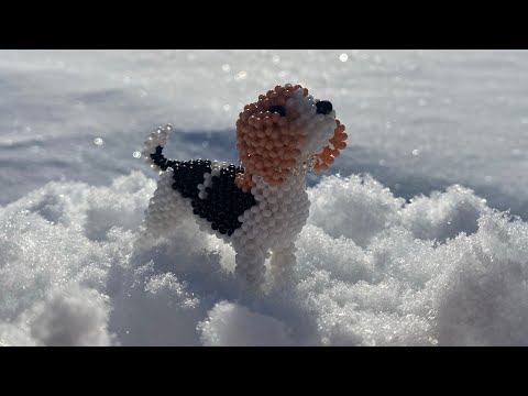 Туториал: амигуруми бигль из бисера — 2 часть 🐶