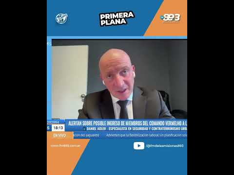 🚨 Alerta en Misiones: posible avance del Comando Vermelho