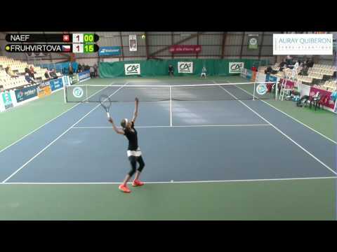 NAEF (SUI) vs FRUHVIRTOVA (CZE) - Open Super 12 Auray Tennis - Court 4
