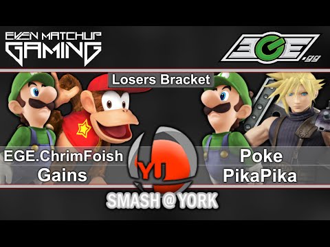 Smash@York - EGE.ChrimFoish + Gains vs PikaPika + Poke