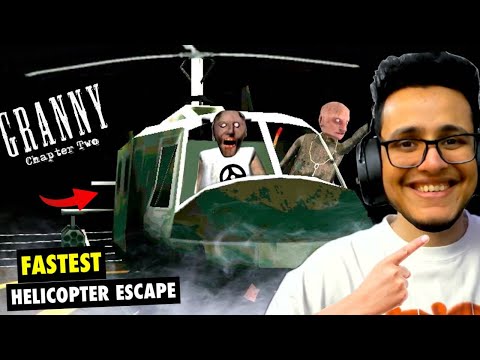 The Greatest Helicopter Escape from Bhootiya Granny ka Ghar - Granny Chapter 2