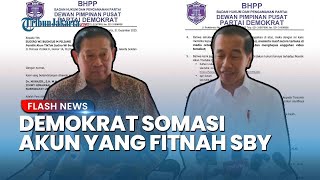 Demokrat Tegas Layangkan Somasi! SBY Dituding Terlibat Kasus Ijazah Jokowi, Ultimatum 3x24 Jam