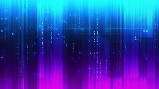 Cyberpunk Gradient Blue Purple Geometric Futuristic Background video | Footage | Screensaver