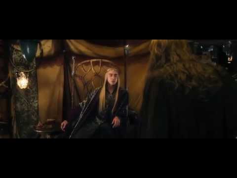 The Hobbit Battle Of Five Armies - Thranduil vs Gandalf