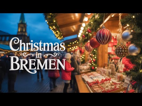 German Christmas Market in Bremen 2025 – 4K Full Marktplatz Tour | Best Christmas Market in Germany?