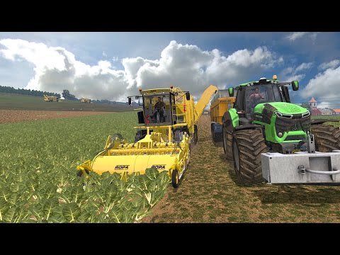 Farming Simulator 15 S14E10 Multiplayer - Buraki na 8 kombajnów!