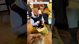 A family adopted an orphaned baby bear... #bear #animals #rescue #cute #animalshorts