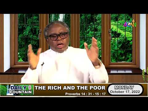 DAILY FOUNTAIN DEVOTIONAL FOR OCTOBER 17 ,2022