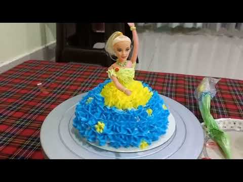 Doll cake| How to Make & Decorate |
