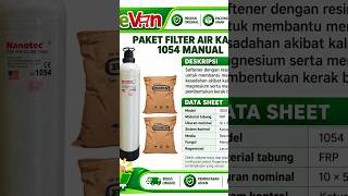 1054 Lime Water Filter Kit: Manual Hardness Reducer