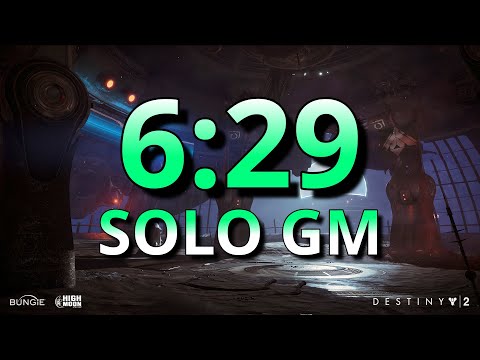 Solo Warden of Nothing Grandmaster in 6 Minutes! (6:29 Plat, WR)
