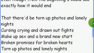 broken promises for broken hearts - She Wants  Revenge ~~ Lyrics