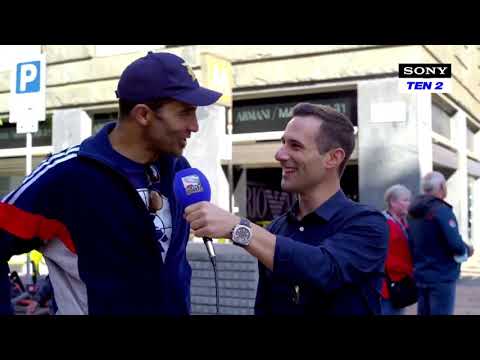 Adriano on Sony India (Milan tour Ft. David James)