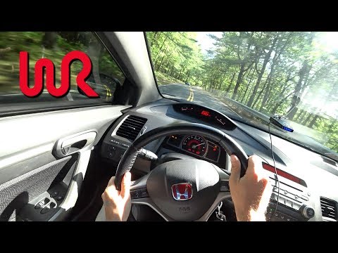 Modified 275hp 2009 Honda Civic Si - Tedward POV Drive (Binaural Audio)