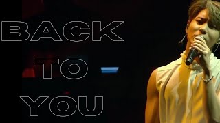 Taemin - Back To You off sick live