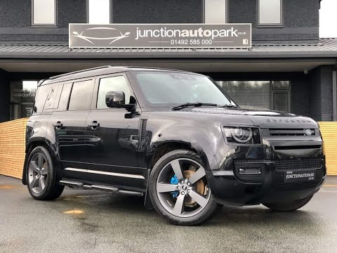 Land Rover Defender 110 3.0 D250 MHEV SE Auto 4WD 5dr Santorini Black