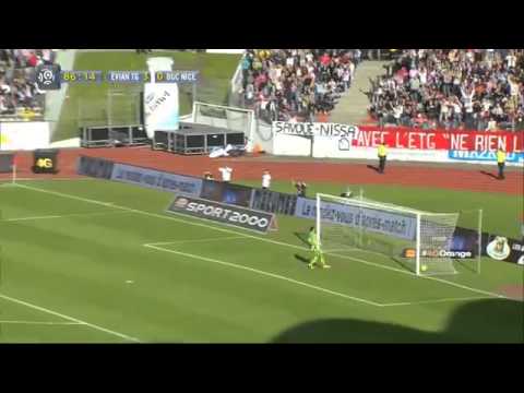 Saber Khelifa incredibile  goal   Evian vs Nice 4 -0) Ligue 1 HD   YouTube...