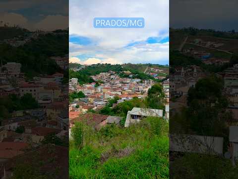 VISTA SE CIMA DA CIDADE DE PRADOS/MG
