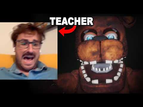 Playing Roblox FNAF with my TEACHER!